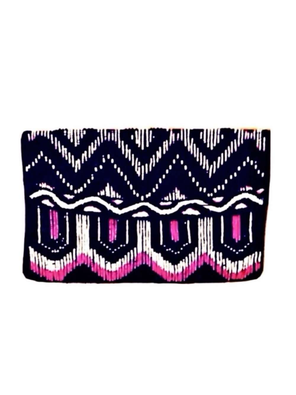 Hand Beaded Deco Style Envelope Clutch